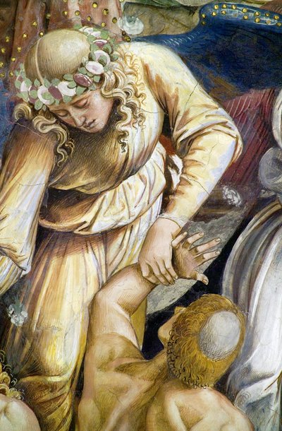 最後の審判」のフレスコ画のサイクルにある「エレクト 作： Luca Signorelli
