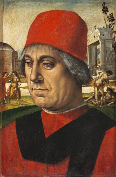 ドイツ語：ある男の肖像 作： Luca Signorelli
