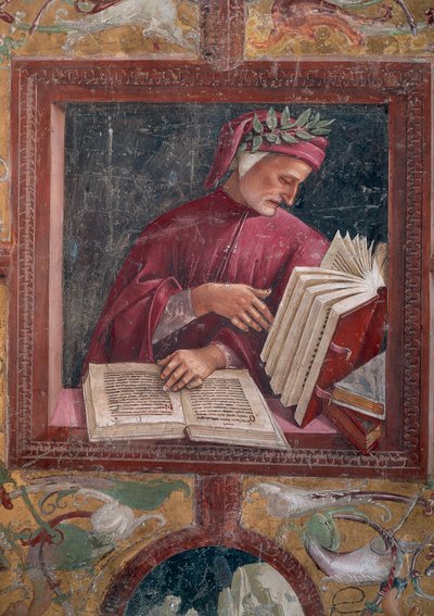 ダンテ・アリギエリの肖像（フィレンツェ 作： Luca Signorelli