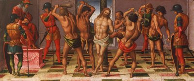 キリストの物語：ルカ・シニョレッリによる鞭打ち（1445年頃～1523年頃） 作： Luca Signorelli