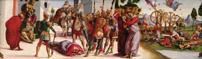 アレクサンドリアの聖カタリナの殉教、1498年 作： Luca Signorelli