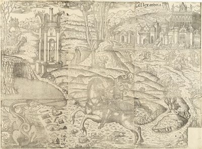 聖ジョージとドラゴン 作： Lucantonio degli Uberti