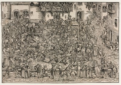 トーナメント 作： Lucas Cranach