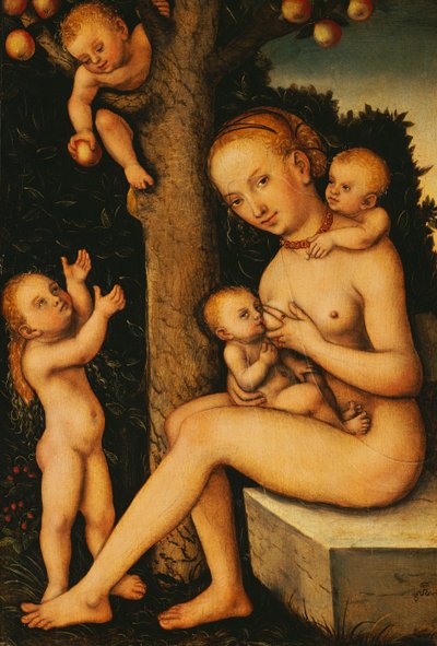 慈善 作： Lucas Cranach
