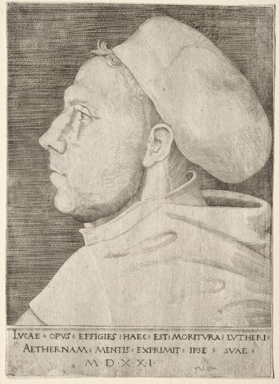 マルティン・ルター 作： Lucas Cranach