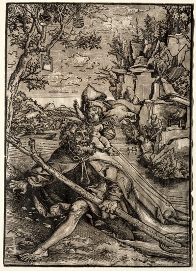 聖クリストファー 作： Lucas Cranach