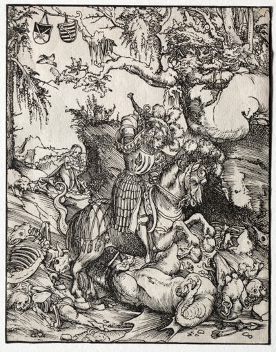 セント・ジョージ・スレイング・ザ・ドラゴン 作： Lucas Cranach