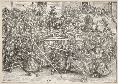 ランスのあるトーナメント 作： Lucas Cranach