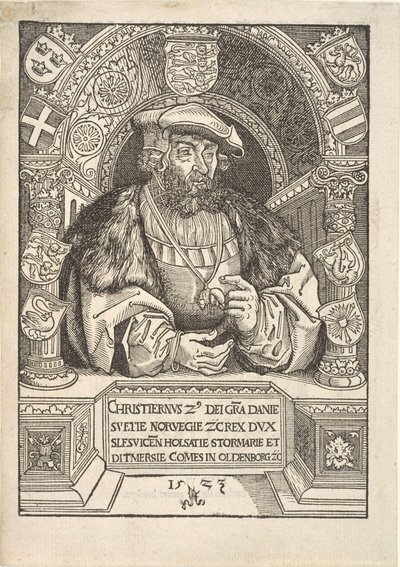デンマーク国王クリスチャン 2 世 作： Lucas Cranach d.Æ.