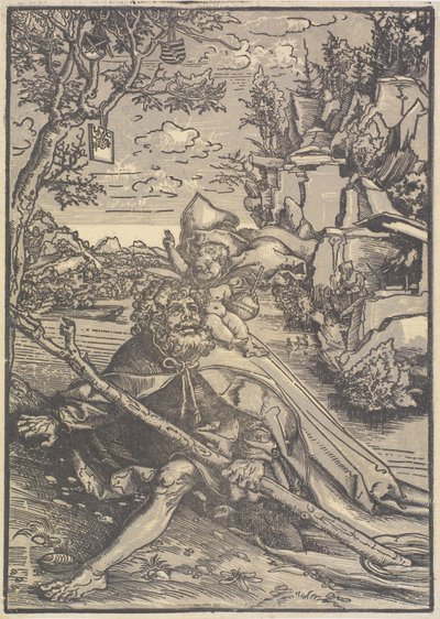 聖クリストファー 作： Lucas Cranach d.Æ.
