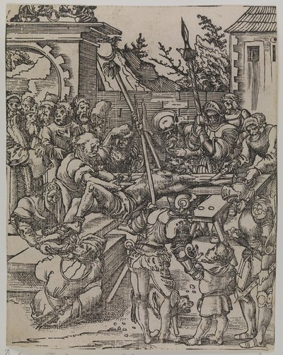 聖バーソロミューの殉教 作： Lucas Cranach d.Æ.