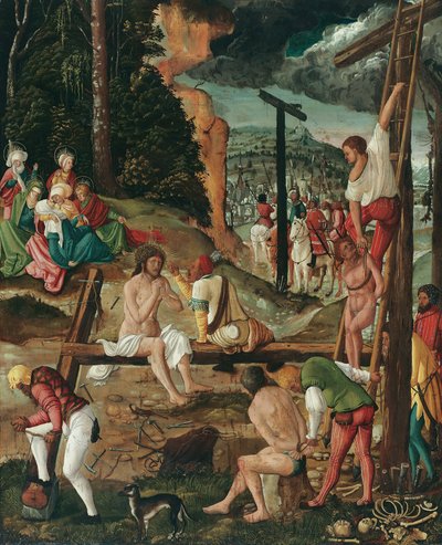 キリストの磔刑前（苦難のキリスト） 作： Lucas Cranach d. Ä.