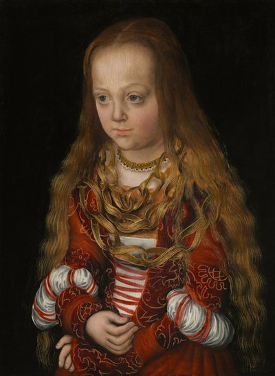 ザクセンの王女 作： Lucas Cranach the Elder