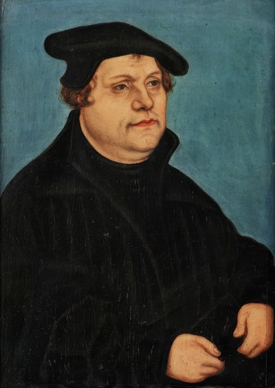 マルチン・ルーサーの肖像 作： Lucas Cranach the Elder