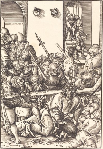 十字架を負うキリスト 作： Lucas Cranach the Elder