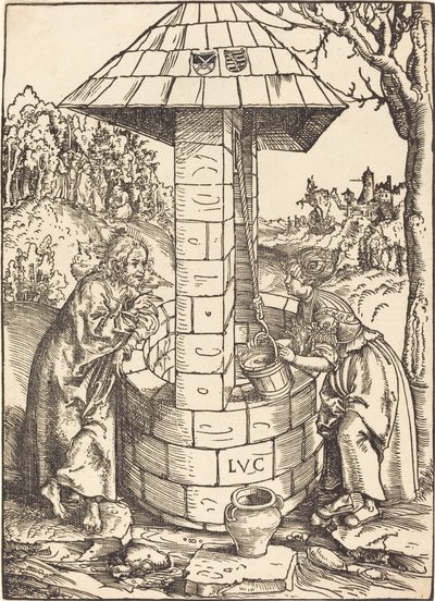 キリストとサマリアの女 作： Lucas Cranach the Elder