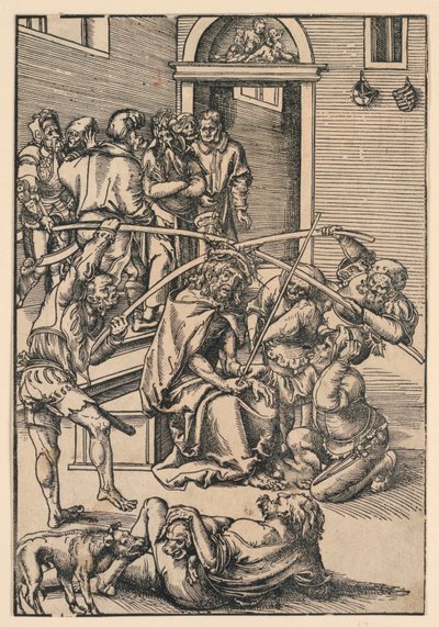 いばらの戴冠、「情熱」のイラスト 作： Lucas Cranach the Elder