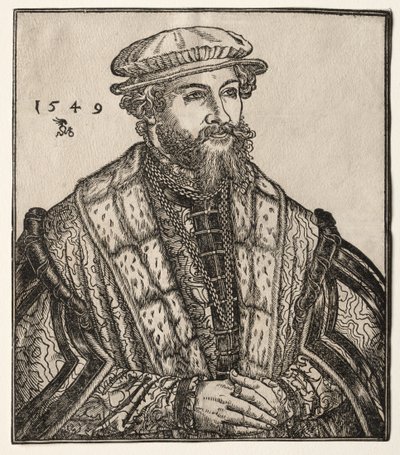 博士クリスチャンブリュック、1549年。 作： Lucas Cranach the Elder