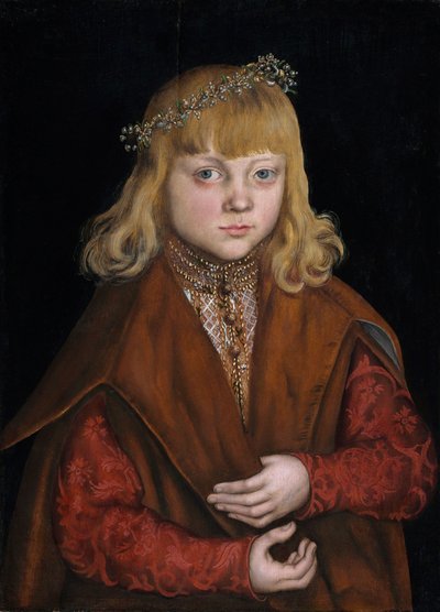 サクソン王子 作： Lucas Cranach the Elder