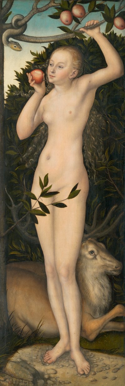 イヴ 作： Lucas Cranach the Elder