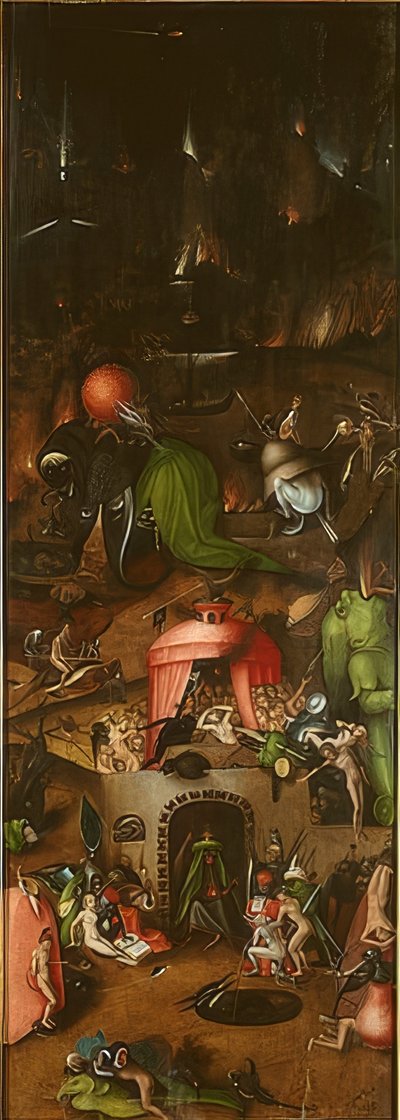 最後の審判で翼のある祭壇。 1524年頃 作： Lucas Cranach the Elder