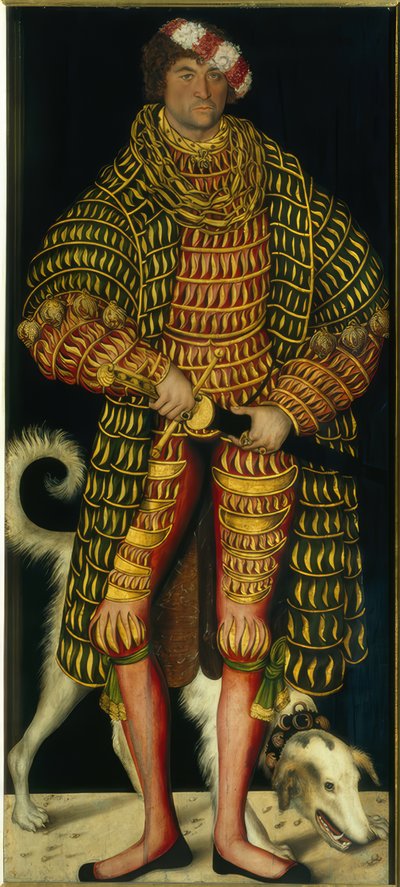 Hrzg。Heinrich d。 Fromv v。ザクセン-クラナッハ 作： Lucas Cranach the Elder