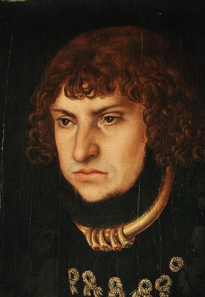 ヨハン・ザ・ステッドファスト、ザクセン選帝侯 作： Lucas Cranach the Elder