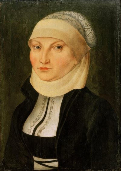 カタリーナ・フォン・ボラ（マルティン・ルターの妻、リッペンドルフ（ザクセン州）出身 作： Lucas Cranach the Elder