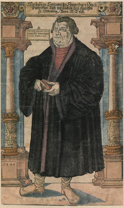 ルター 1546 作： Lucas Cranach the Elder