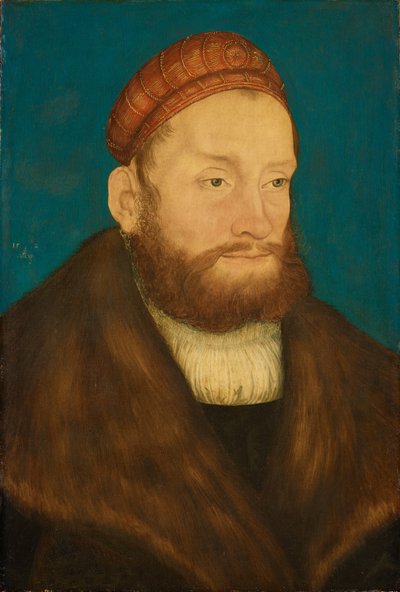 ブランデンブルク-クルムバッハのMargrave Kasimir 作： Lucas Cranach the Elder