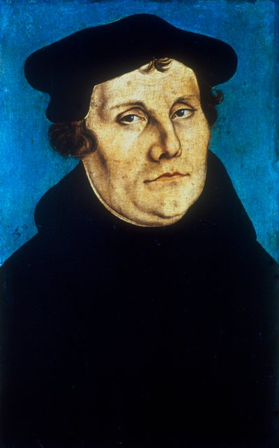 マルティン・ルター、ドイツのプロテスタント改革者、c1529 作： Lucas Cranach the Elder