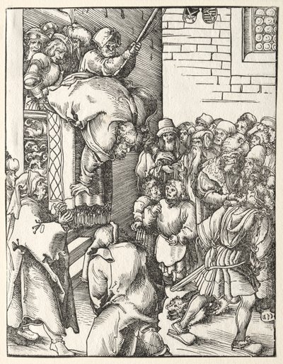 聖ヤコブの殉教。 作： Lucas Cranach the Elder