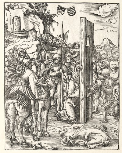 聖マティアスの殉教。 作： Lucas Cranach the Elder