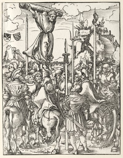 聖フィリップの殉教。 作： Lucas Cranach the Elder