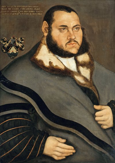 ヨハネス・カリオンの肖像 作： Lucas Cranach the Elder