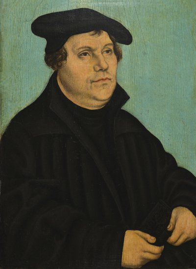 ルターの肖像 作： Lucas Cranach the Elder