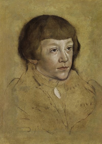 ザクセン州の王子の肖像画、1530〜1540年 作： Lucas Cranach the Elder