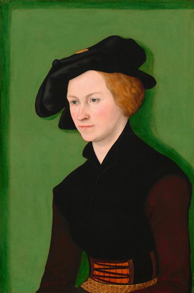 女性の肖像 作： Lucas Cranach the Elder