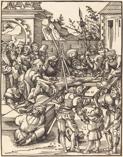 聖バーソロミュー 作： Lucas Cranach the Elder