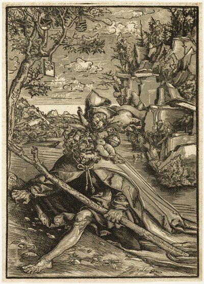 聖クリストファー 作： Lucas Cranach the Elder