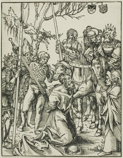 大ヤコブ、『使徒の殉教』より 作： Lucas Cranach the Elder
