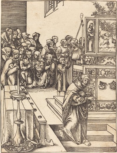 伝道者聖ヨハネ 作： Lucas Cranach the Elder