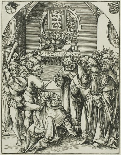 聖ユダ、『使徒たちの殉教』より 作： Lucas Cranach the Elder