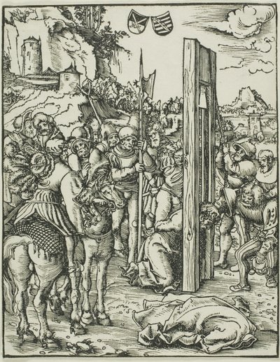 聖マティアス（『使徒の殉教』より 作： Lucas Cranach the Elder