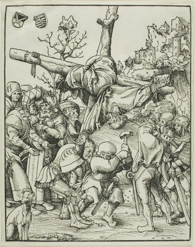 聖ペテロ、『使徒たちの殉教』より 作： Lucas Cranach the Elder