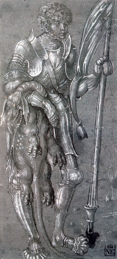 セントジョージ、c1504-1553 作： Lucas Cranach the Elder
