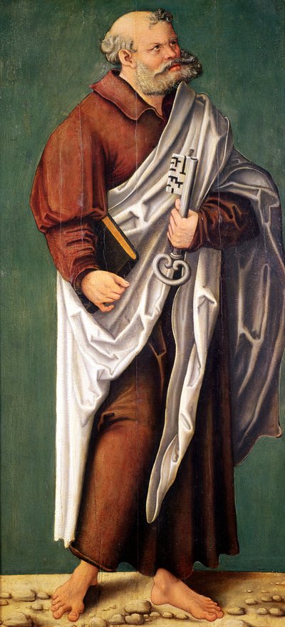 セントピーター 作： Lucas Cranach the Elder