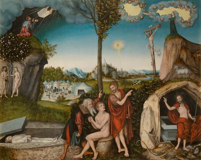 秋と償還 作： Lucas Cranach the Elder
