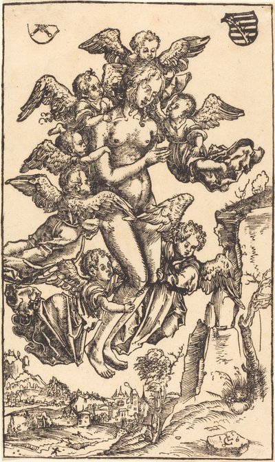 聖マグダラのマリアの恍惚 作： Lucas Cranach the Elder