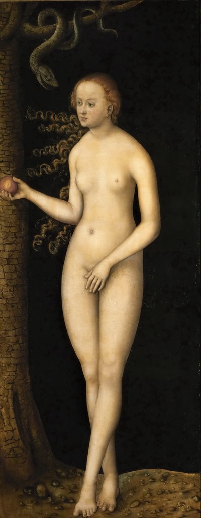 人間の堕落 作： Lucas Cranach the Elder